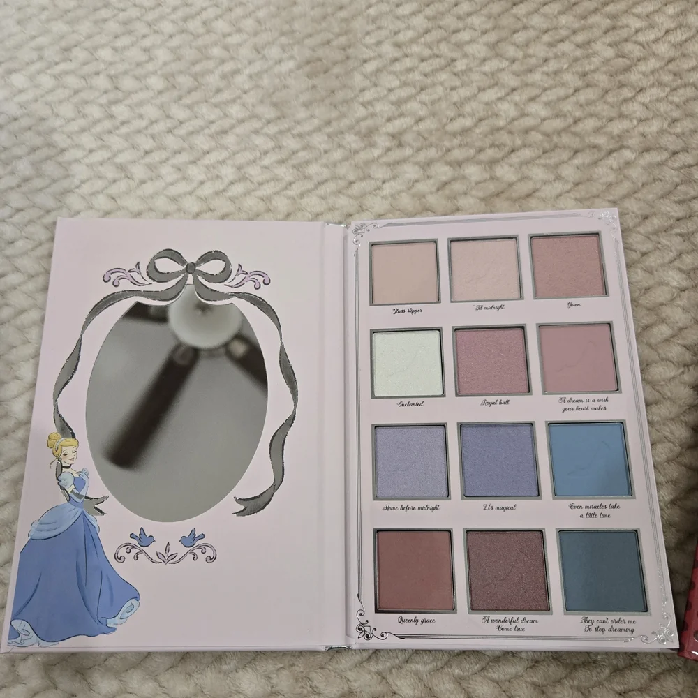 Disney Cinderella & Strawberry Shortcake Eyeshadow Palette Bundle